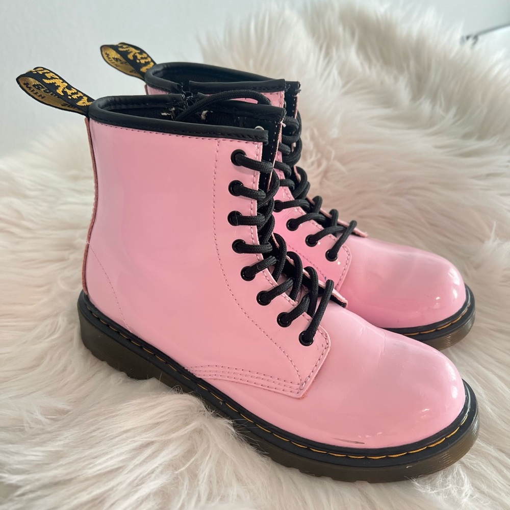 Pink Dr. Martens 1460 Boot - 4 youth